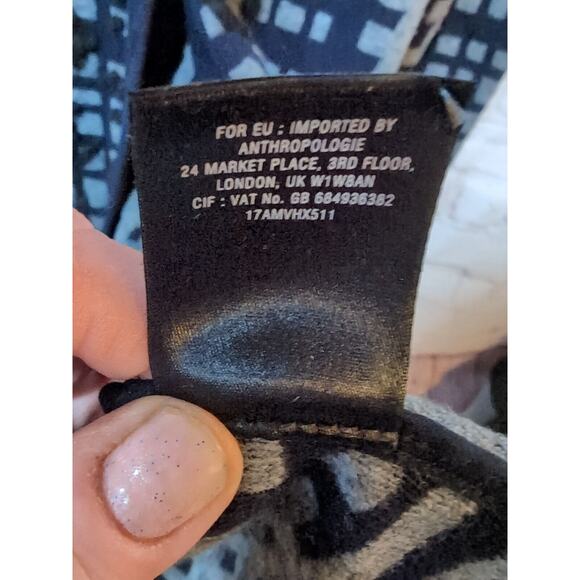 Charlie & Robin Anthropologie Midi Tunic Length Cardigan Sweater Coat Medium - Picture 13 of 13